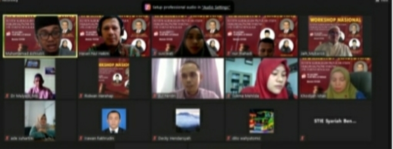 STIE Syariah Bengkalis Gelar Workshop Nasional, Ini Kata Wakil Ketua Pengadilan Agama Bengkalis
