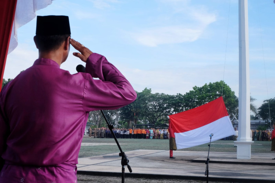 Pemkab Meranti Gelar Upacara Peringatan Hardiknas Tahun 2023
