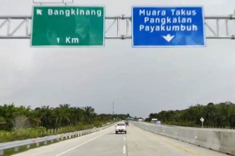 Belum Ada Kepastian Kapan Tol Pekanbaru-Bangkinang Diresmikan