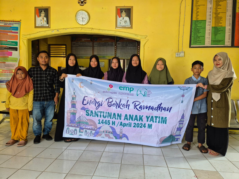 Bupati Asmar Serah Simbolis, PT. ITA Salurkan Santunan 242 Anak Yatim di Wilayah Operasionalnya