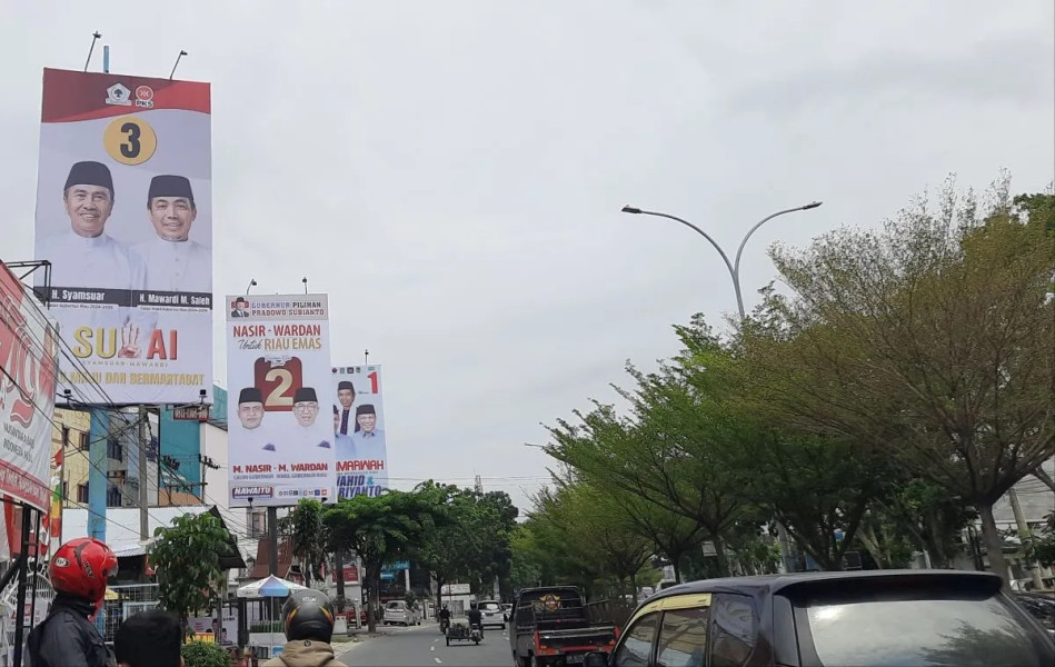 Akhir Pekan Ini Seluruh APK Pilkada 2024 di Kota Pekanbaru Dibersihkan