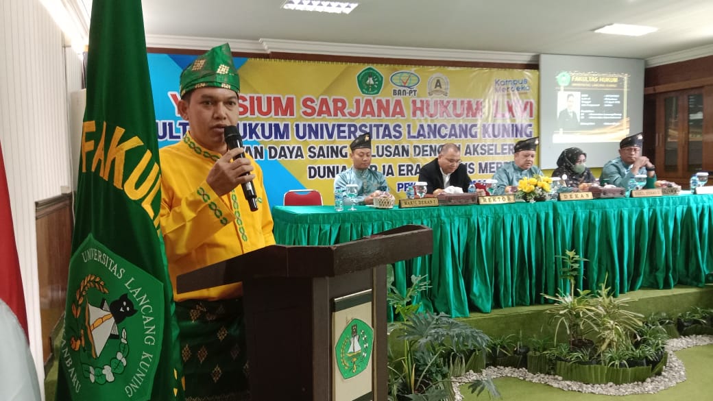 Ini Pesan Sekretaris IKA FH Unilak Untuk Peserta Yudisium LXVI