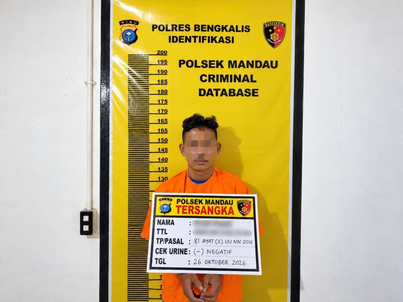 Ayah di Bengkalis Diduga Cabuli Anak Kandung Sejak 2025