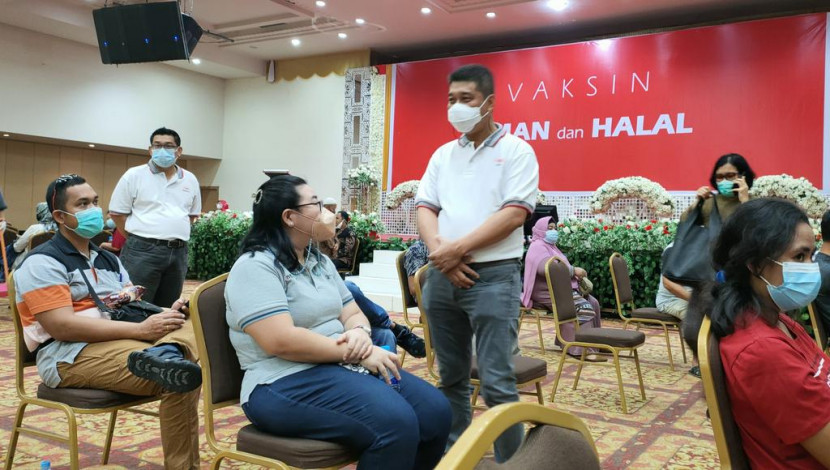 Relawan Peduli Covid-19 Ajak Masyarakat Ikut Vaksinasi, Cukup Bawa KTP
