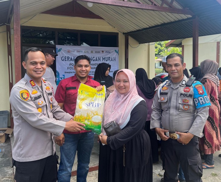 Program GPM di Polsek Merbau Berjalan Lancar, Kapolsek Jimmy Apresiasi Semua Pihak