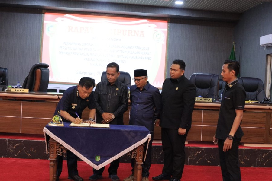 APBD-P Meranti 2025 Disahkan Rp1,227 Triliun, Bupati Asmar : Program Prioritas Siap Dijalankan