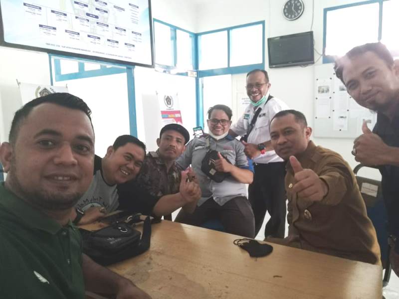 Wakil Bupati Bengkalis Sambangi Kantor PWI Bengkalis