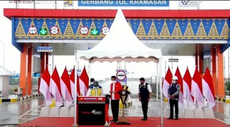 Jokowi: Tol Kayu Agung-Palembang Buka Peluang Bisnis, Dekat Jawa dan Harga Lahan Kompetitif