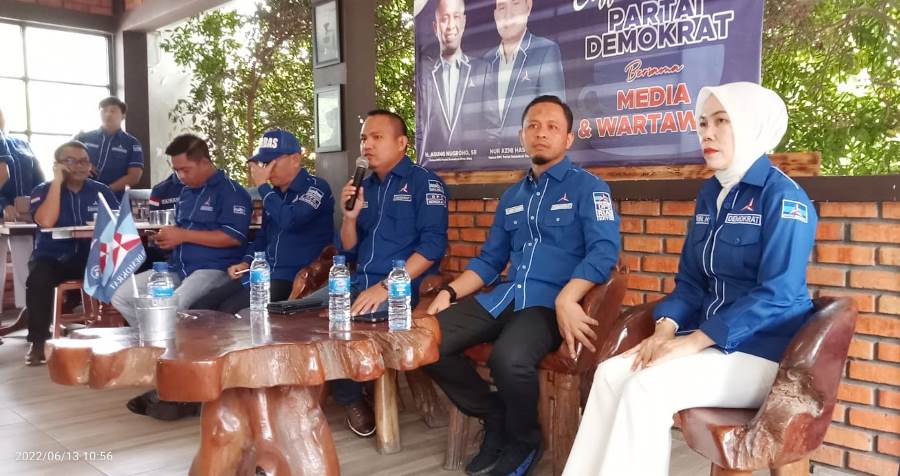 DPD Partai Demokrat Riau Dukung Penyelenggaraan Konferprov PWI Riau di Bengkalis