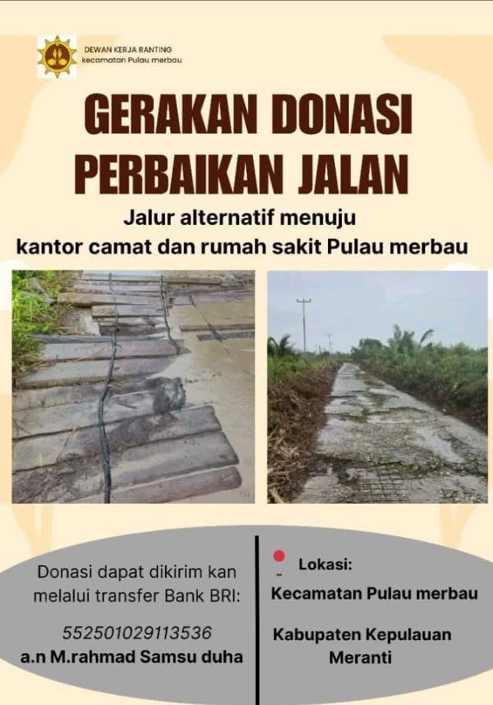 Insyaallah DKR Akan Melakukan Penggalangan Dana di Kota Selatpanjang