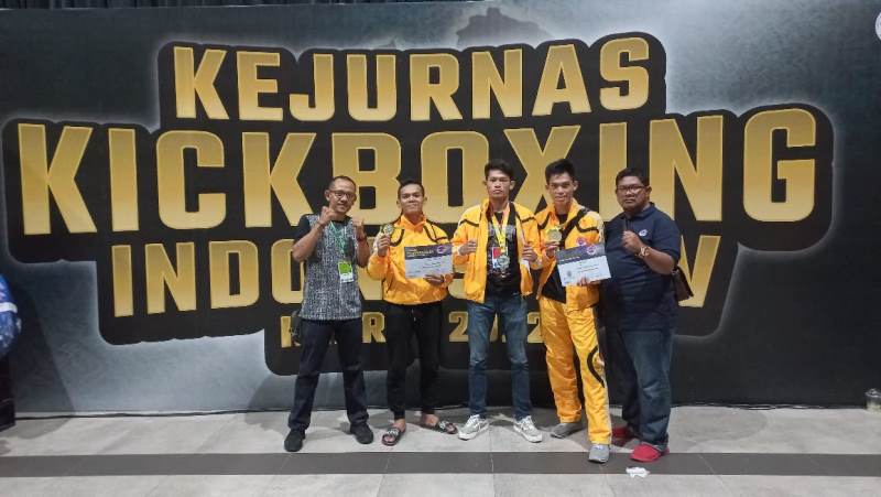 Kejurnas Kickboxing di Batam, Atlet Bengkalis Sumbang 2 Medali Emas