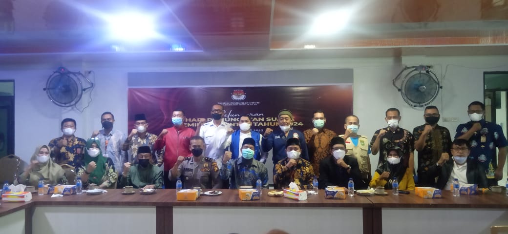 KPU Bengkalis Launching Hari dan Tanggal Pemilu Serentak 2024