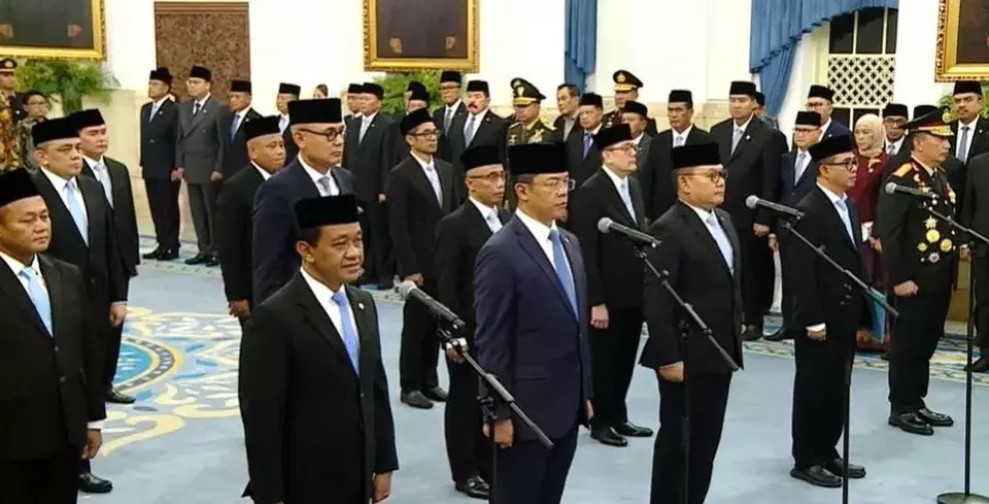 Reshuffle Kabinet, Ini Daftar Pejabat yang Dilantik Prabowo