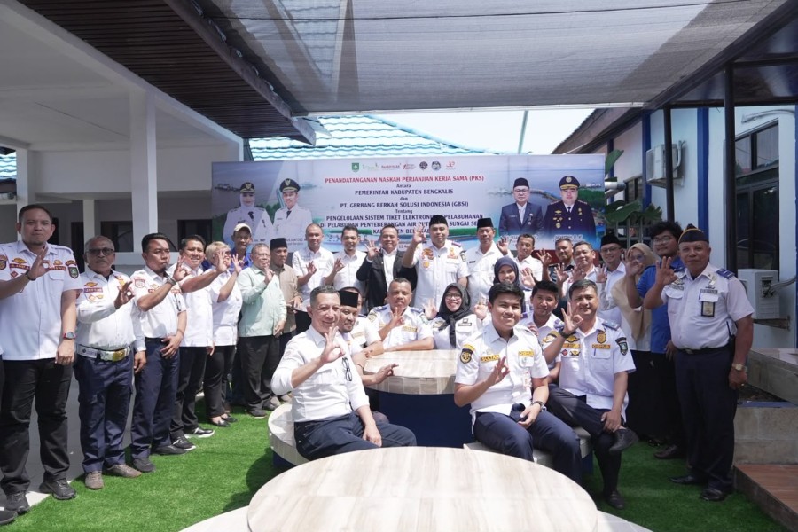 Tak Lagi Antre dan Bayar Tunai, E-Ticketing RoRo Bengkalis Segera Diterapkan