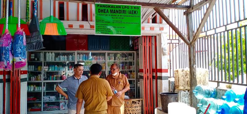 Disdagperin Bengkalis Monitor Harga Sembako Elpiji