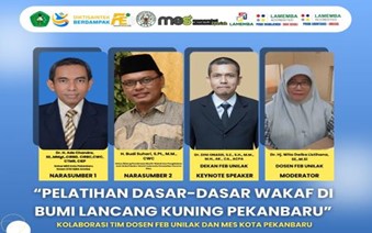 FEB Unilak Buka Wawasan Baru: Wakaf Bukan Sekadar Amal, Tapi Instrumen Ekonomi Umat
