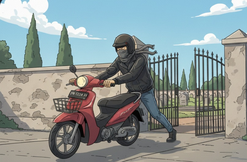 Pencuri Sepeda Motor Milik Guru di Siak Ditangkap Usai Viral di Medsos