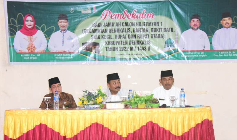 132 JCH Bengkalis Mulai Ikuti Pembekalan Sebelum Diberangkatkan