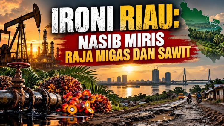Ironi Riau, Raja Migas dan Sawit Indonesia yang Kehilangan Momentum Emas