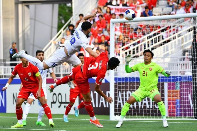 Kalah, Timnas Indonesia U-23 Dinilai Gagal Imbangi Kualitas Permainan Uzbekistan