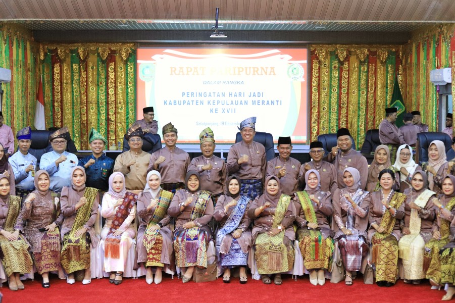 Rapat Paripurna Hari Jadi ke-17 : DPRD  Yakin Kepulauan Meranti Akan Bangkit di Masa Depan