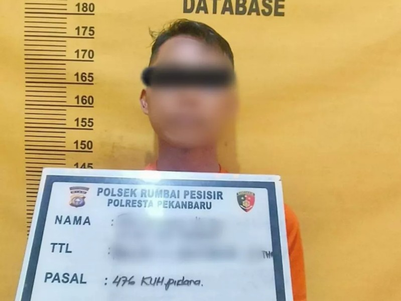 Spesialis Curanmor di Stadion Kharuddin Nasution Pekanbaru Dibekuk Polisi, Lima Motor Diamankan