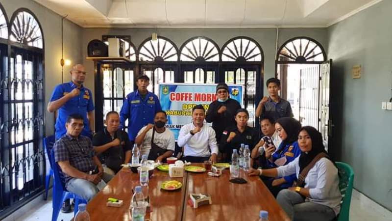 Iwan Sakai Gelar Silaturrahmi dengan Insan Pers di Mandau