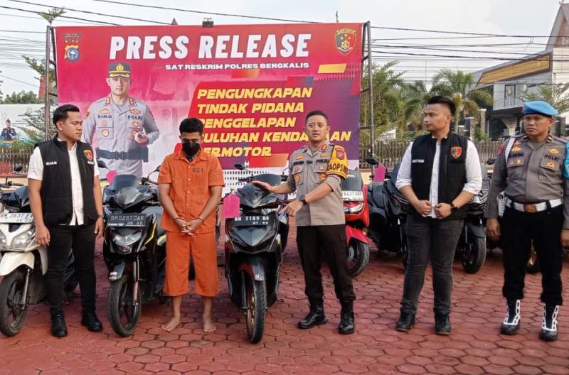 Gelapkan Sepeda Motor, Pemuda Ini Diringkus Polisi