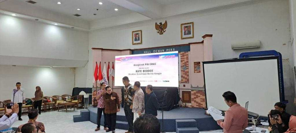 Kemerdekaan Pers: SMSI Beri Penghargaan Tertinggi untuk Google