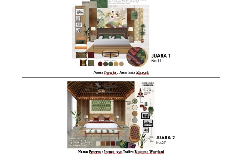 Strategi Prodi Desain Interior Unilak, Granito dan Archify Lahirkan Desainer Berbakat Indonesia