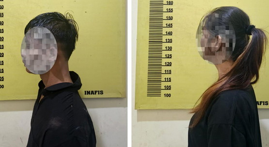 Simpan Sabu dan Ekstase, Sepasang Pria dan Wanita Ditangkap Polisi di Bagan Batu, Rohil