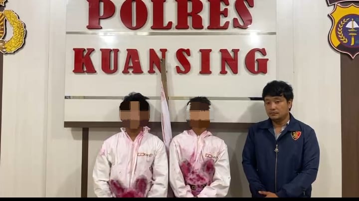 Demi Viral, Dua Pemuda di Kuansing Diamankan Usai Keliling Kota Pakai Kostum Pocong
