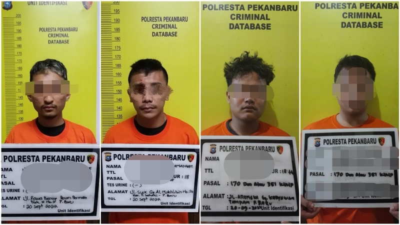 Polisi Tetapkan 4 Orang Tersangka Penganiayaan, Terduga Kelompok Geng Motor