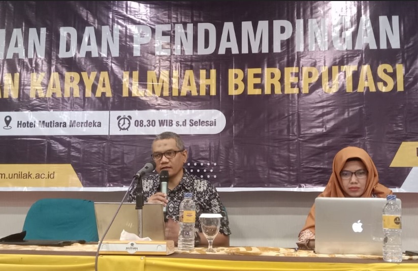 LPPM Unilak Taja Pelatihan dan Pendampingan Penulisan Karya Ilmiah Bereputasi