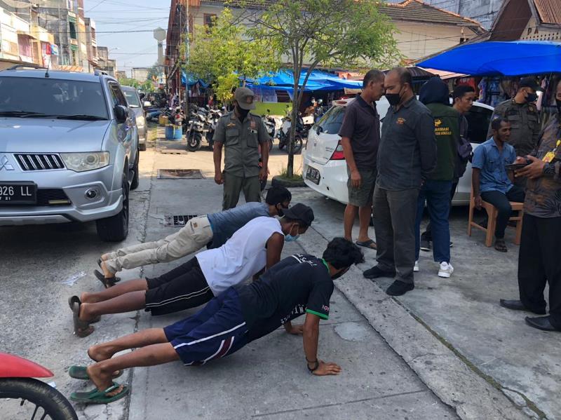 Operasi KRYD, Polres Bengkalis Dapati Warga yang tak Gunakan Masker