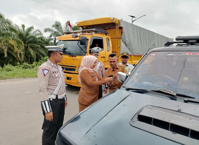 Ratusan Kendaraan di Rohil dan Siak Terjaring Operasi Penertiban Pajak Bapenda Riau