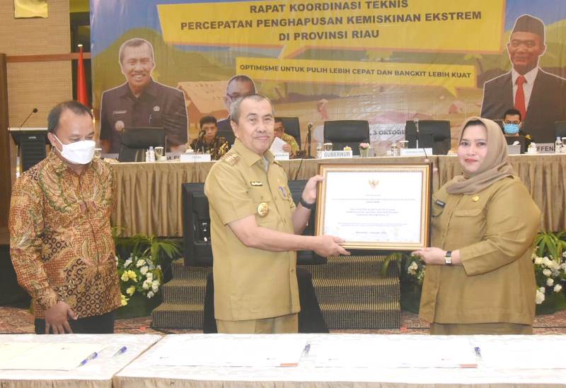 Pemkab Bengkalis Siap Canangkan Inpres Percepatan Penghapusan Kemiskinan Ekstrem