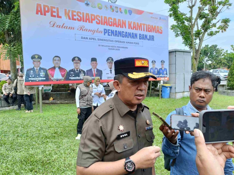 Ratusan Gepeng Terjaring Razia Gabungan di Pekanbaru, Petugas Pulangkan ke Daerah Asal