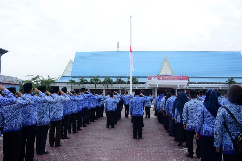 Apel HKN Tahun 2022, Ini Imbauan Bupati kepada ASN Lingkup Pemkab Bengkalis
