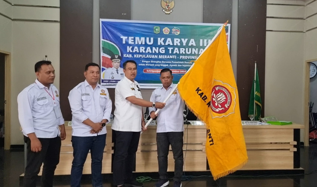 Temu Karya III, Pemkab Kepulauan Meranti Ajak Karang Taruna Bersinergi