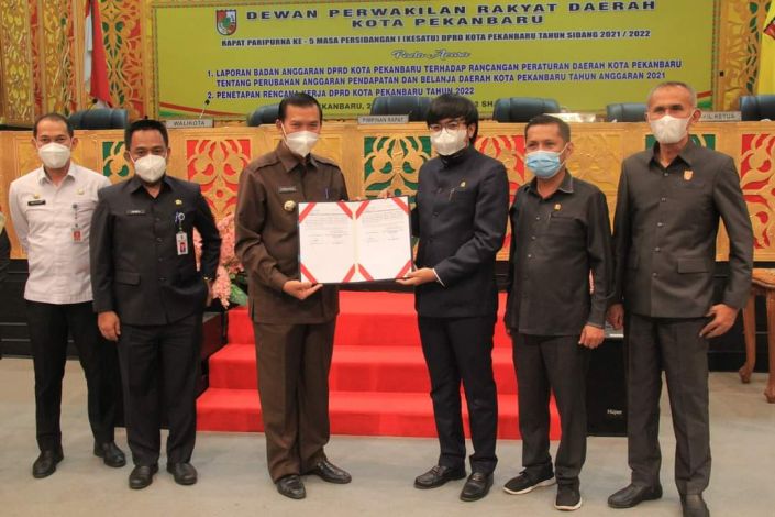 Utang TB Pemko Pekanbaru Rp293 Miliar harus Lunas Pakai APBD-P