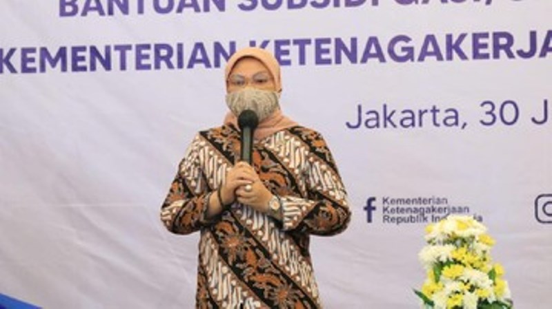 Menaker Ida Terapkan Skema Baru untuk Bantuan Subsidi Upah 2021