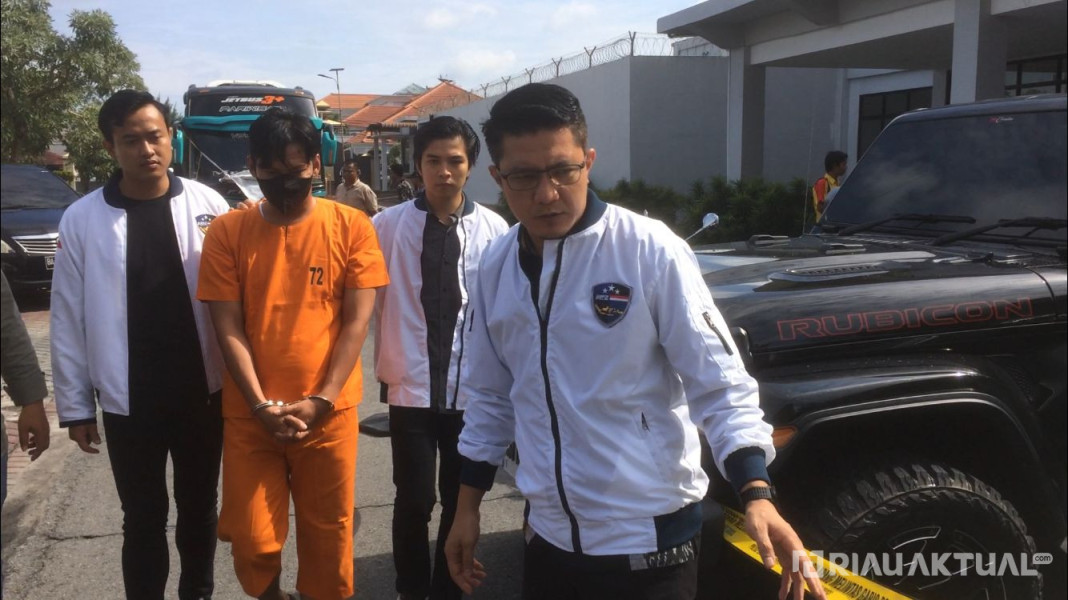Terlibat Bisnis Judi Online, Seorang Warga Pekanbaru Ditangkap