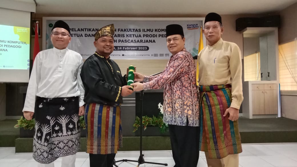 Dr Yogi Yunefri. M. Kom Dekan Fasilkom Unilak 2023-2027, Ini Pesan Rektor Unilak Dr Junaidi