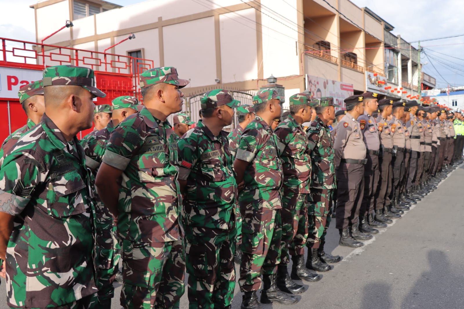 Amankan Tahun Baru Imlek di Meranti, Ratusan Personel Gabungan Disiagakan