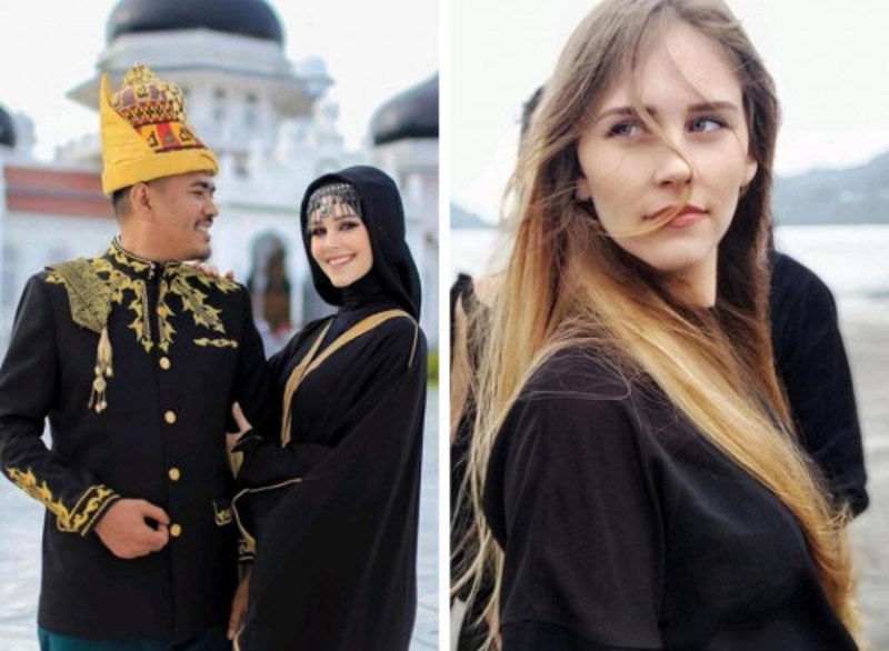 Model Cantik Asal Prancis Jadi Mualaf dan Menikah dengan Pria Aceh, Ini Kisahnya