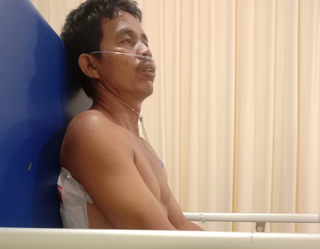 Diterkam Buaya, Nelayan Bangko Pusako Alami Luka di Punggung