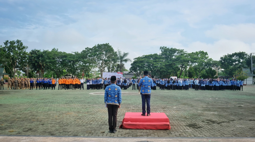 Pimpin Apel Kebangkitan Nasional, Plt Bupati Asmar Ajak ASN Berikan Yang Terbaik Kepada Masyarakat