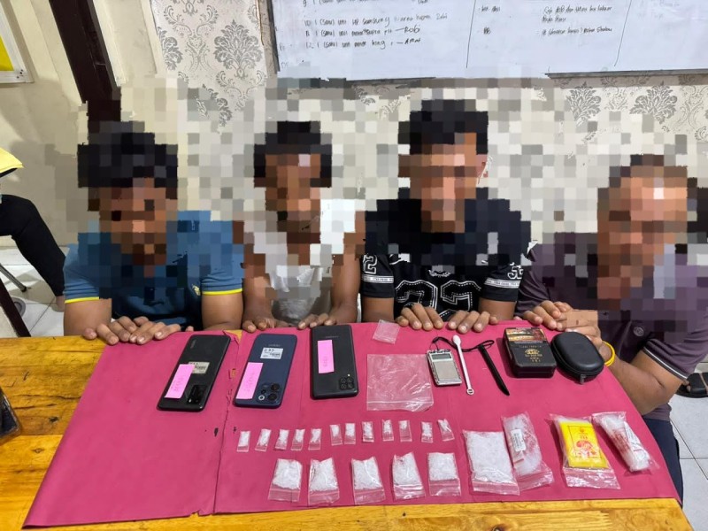 Oknum Kades di Siak Terjerat Kasus Narkoba, Polisi Amankan 48,4 Gram Sabu