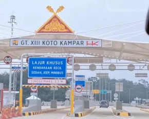 Sebulan Lebih Beroperasi, Tarif Tol Bangkinang - XIII Koto Kampar Segera Diberlakukan